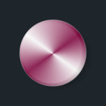 Imã Modelo Elegante de Cor Púrpura, rosa, personalizad<br><div class="desc">Magnet redondo clássico Modelo cor-de-rosa púrpura,  cor-de-rosa,  personalizado.</div>