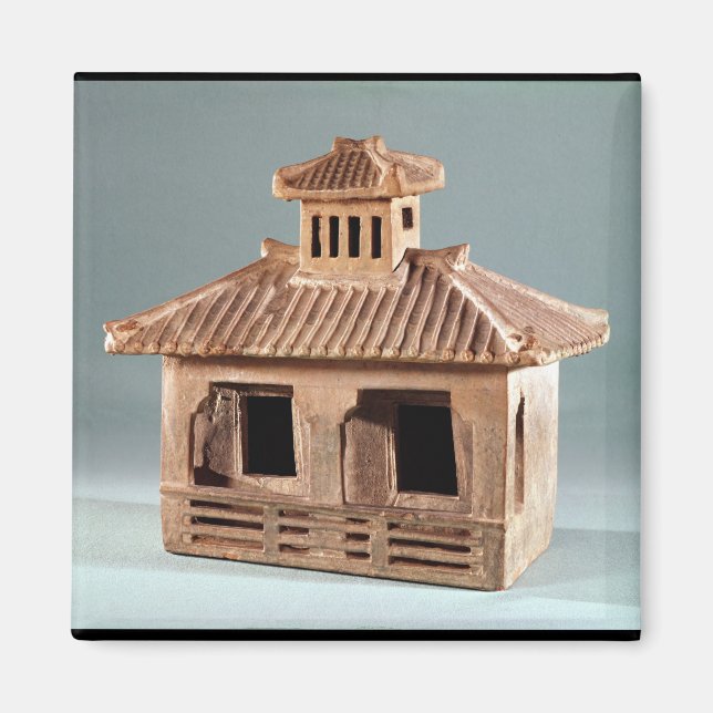 Imã Modelo funerário de uma casa, Dinastia Han (Frente)