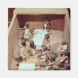 Imã Modelo funerário de uma oficina de matéria têxt