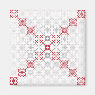 Imã Modelo geométrico II do sinal SUN letão tradicio