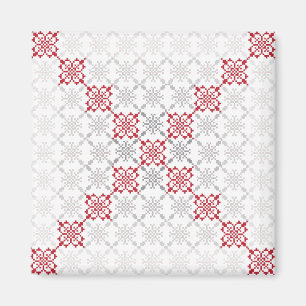 Imã Modelo geométrico II do sinal SUN letão tradiciona