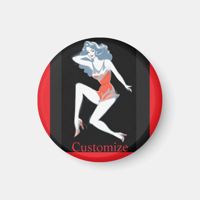 Imã Modelo Glamoroso Possuindo Thunder_Cove (Frente)