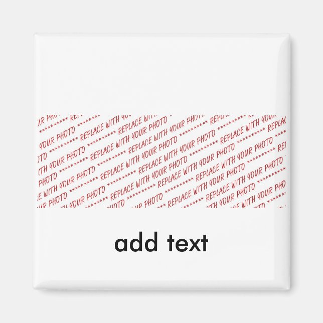 Imã Modelo para Foto Panorâmica, Grupo ou Classe (Frente)