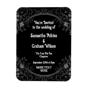 Ímã modelos de casamento impressionantes