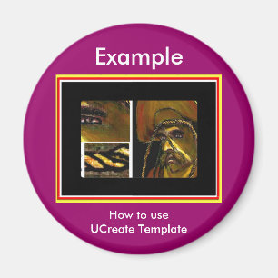 Imã MODELOS UCreate jGibney O MUSEUM Zazzle