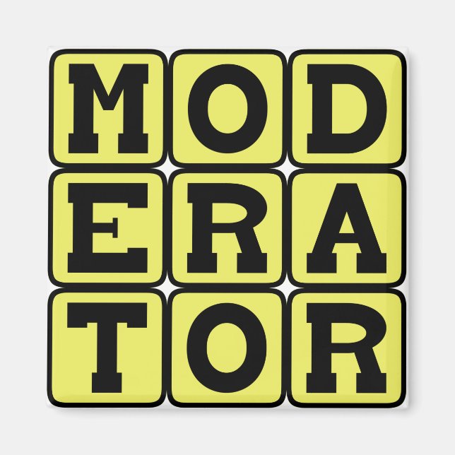 Imã Moderador, Arbitrador (Frente)