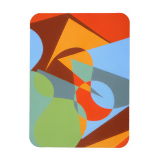 Ímã Modern Cowboy Boot Abstract Magnet