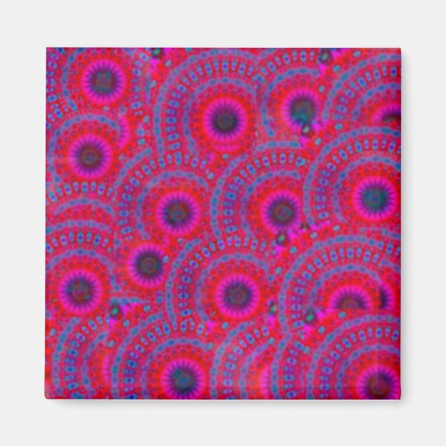 IMÃ MODERN MANDALA ROSE COLOR PINK (Frente)