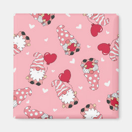 Imã Modern Minimal Red Heart Valentine’s Day Present