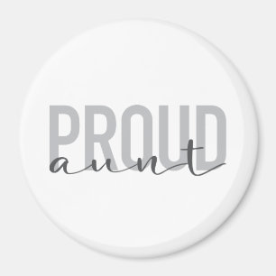 Imã Modern, simple, cool, urban design Proud Aunt
