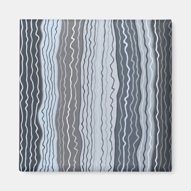 Imã Modern Squiggles 5 Magnet (Frente)