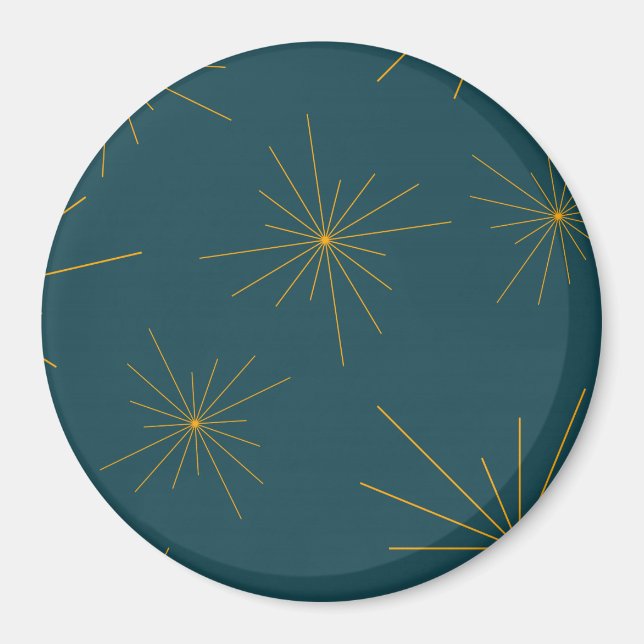 Imã Moderna, simples, legal, moderna abstração de luz (Frente)