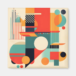 Imã Moderna Tendência Minimalista Geométrica