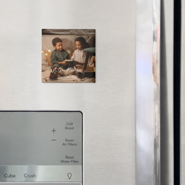Imã Moderno Amo-Te Mãe Foto Magnet (In Situ (Fridge))