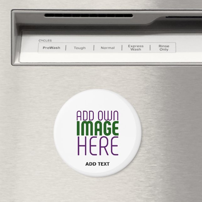 IMÃ MODERNO DE MODELO DE TEXTO DE IMAGEM BRANCA SIMPLE (In Situ (Dishwasher))
