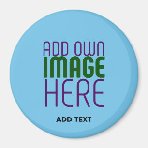 IMÃ MODERNO EDITABLE SWAG SKY BLUE IMAGE TEXTO MODELO