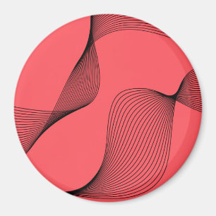 Imã Moderno, elegante, trendy, ilustração acesa simp