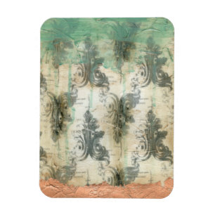 Ímã Moderno Fleur De Lis Design