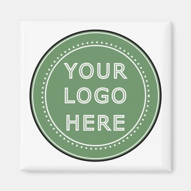 Imã moderno, minimalista e elegante personalizado (Frente)