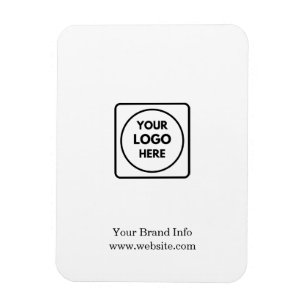 Ímã Moderno Minimalista   Logotipo corporativo persona