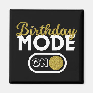Imã Modo de Aniversário Ativado