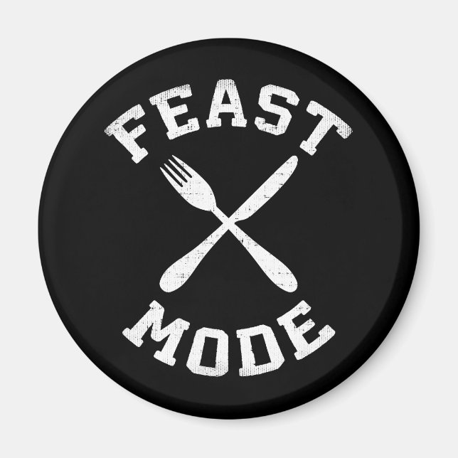 Imã Modo de banquete - Bulking - Comer, Fome - Novidad (Frente)