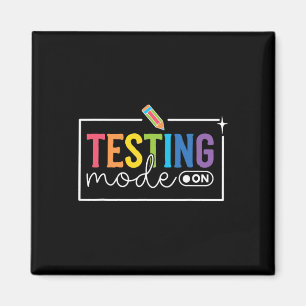 Imã Modo de Teste Divertido Ligado no Dia de Teste Chá