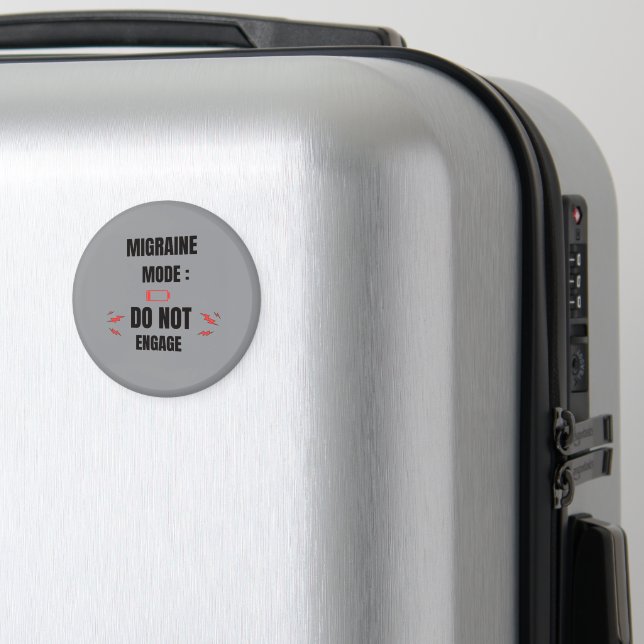 Imã Modo Enxaqueca – Não Interaja  (In Situ (Luggage))