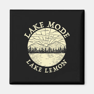 Imã Modo Lago Lago Lemon Camping Indiana Família de Ac