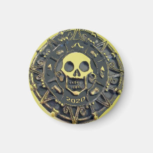 Imã Moeda de Pirate 2020,