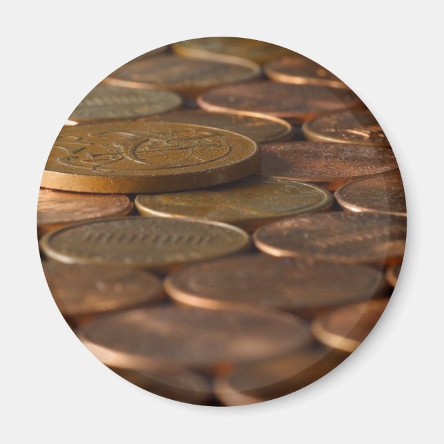 Imã Moeda Dinheiro Dinheiro Dinheiro (Frente)