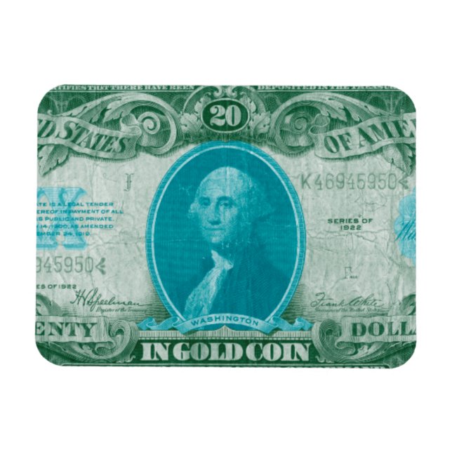 Ímã Moeda Moderna V (Horizontal)