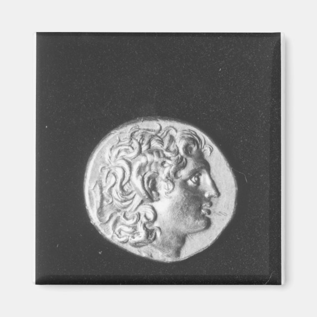 Imã Moedas com a cabeça de Alexandre, o Excelente (Frente)