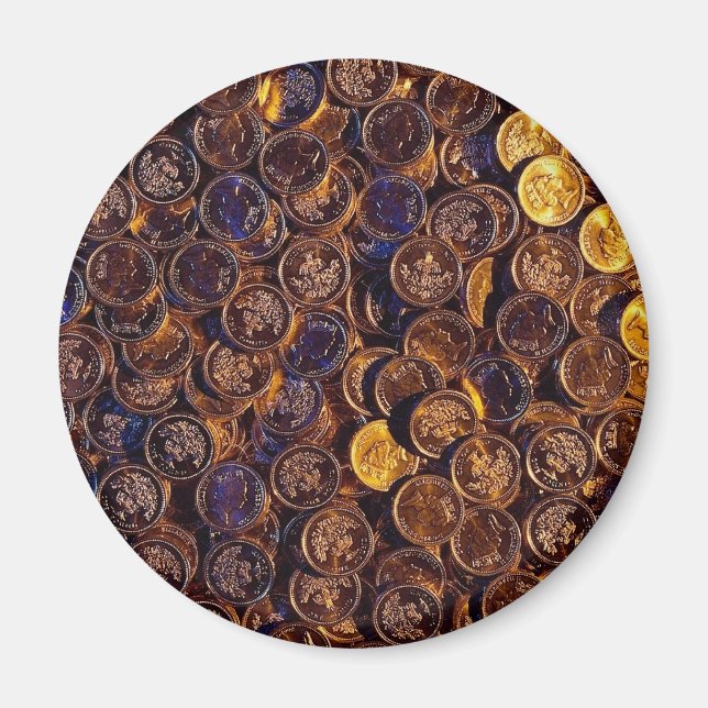 Imã Moedas esterilizadas (Frente)