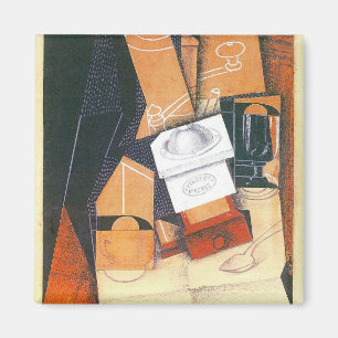 Imã Moedor de Café de Juan Gris, Arte Cubista Vintage