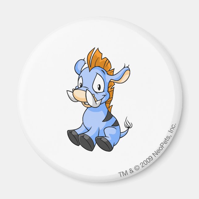 Imã Moehog Blue (Frente)