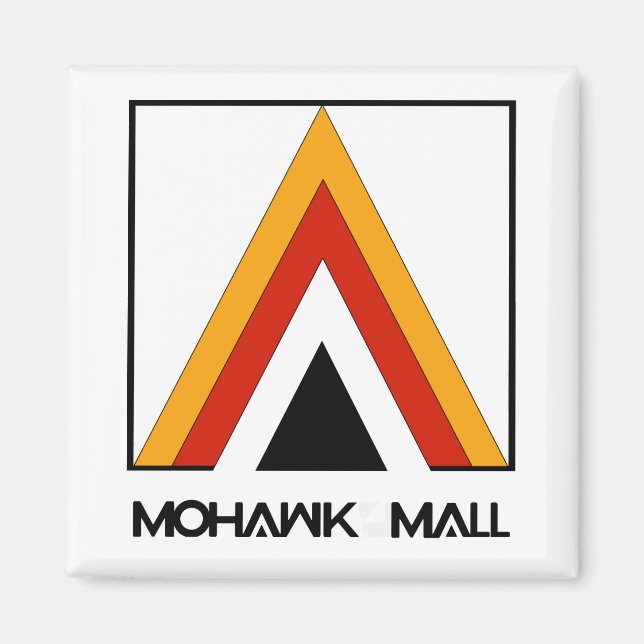 Imã Mohawk Mall Magnet (Frente)