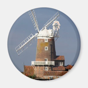 Imã Moinho de vento em Cley, Norfolk. norte