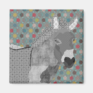 Imã Moisés Black & White Art Magnet