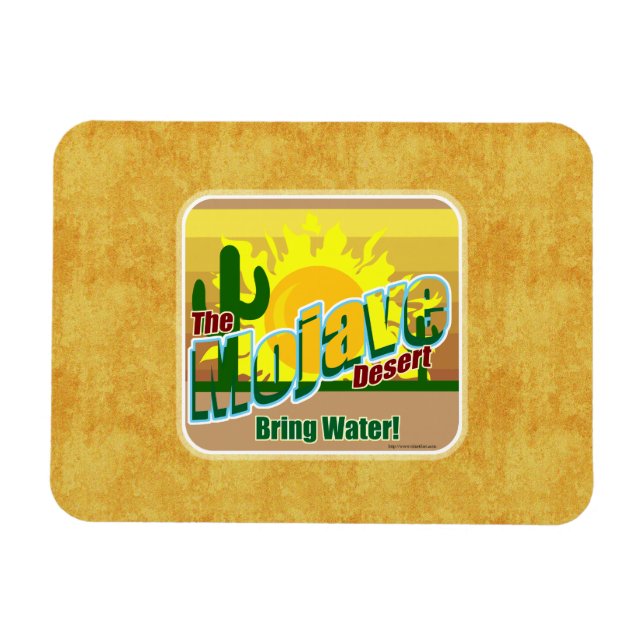 Ímã Mojave Desert Hot Design (Horizontal)
