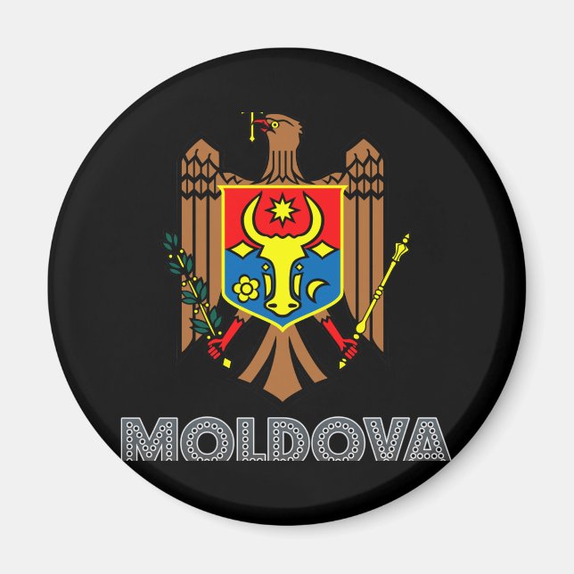 Imã Moldovan Emblem (Frente)