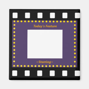 Imã Moldura para retrato de Filmstrip