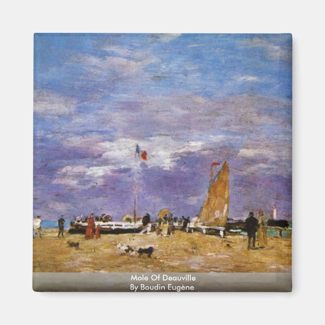Imã Mole Of Deauville Por Boudin Eugène (Frente)