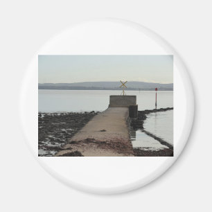 Imã Molhe no pântano de Pennington, Lymington