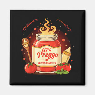 Imã Molho Preggo Massa Anúncio de Gravidez Engraçado 6