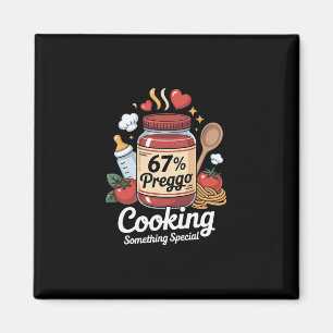 Imã Molho Preggo Massa Anúncio de Gravidez Engraçado 6