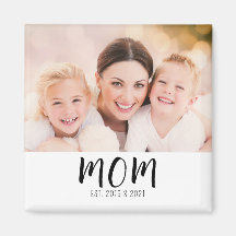 Mom Established Photo Gift