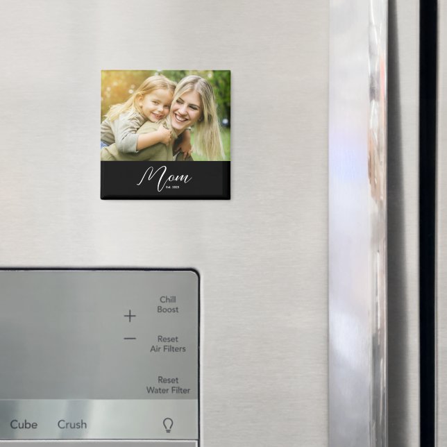 Imã Mom Established Photo Mother's Day (In Situ (Fridge))