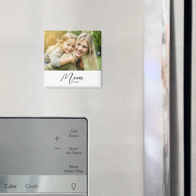 Imã Mom Established Photo Mother's Day (In Situ (Fridge))