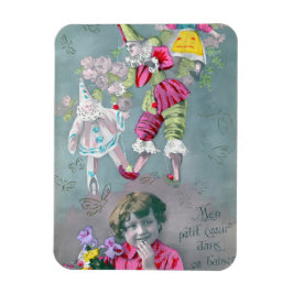 Ímã Mon petite coeur dans ce baiser